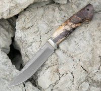 Нож Ладья из булатной стали купить на сайте koval-knife.shop